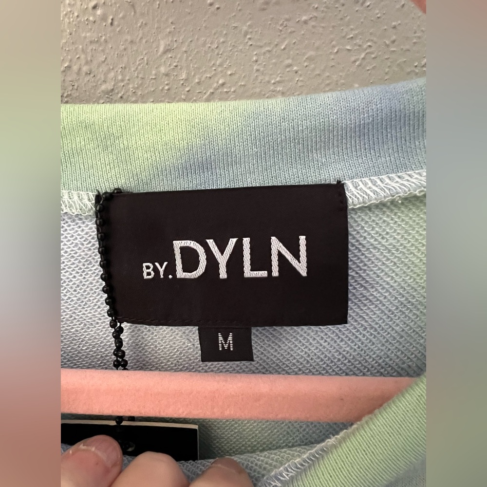 By.Dyln Xander Sweater in Sky Tie Dye New - Picture 5 of 13